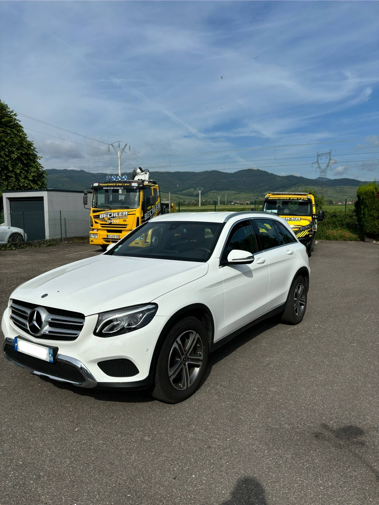 Mercedes GLC : A partir de 195 euros TTC / jour , boite automatique, 5 places,diesel kilometrage illimité Erstein 1