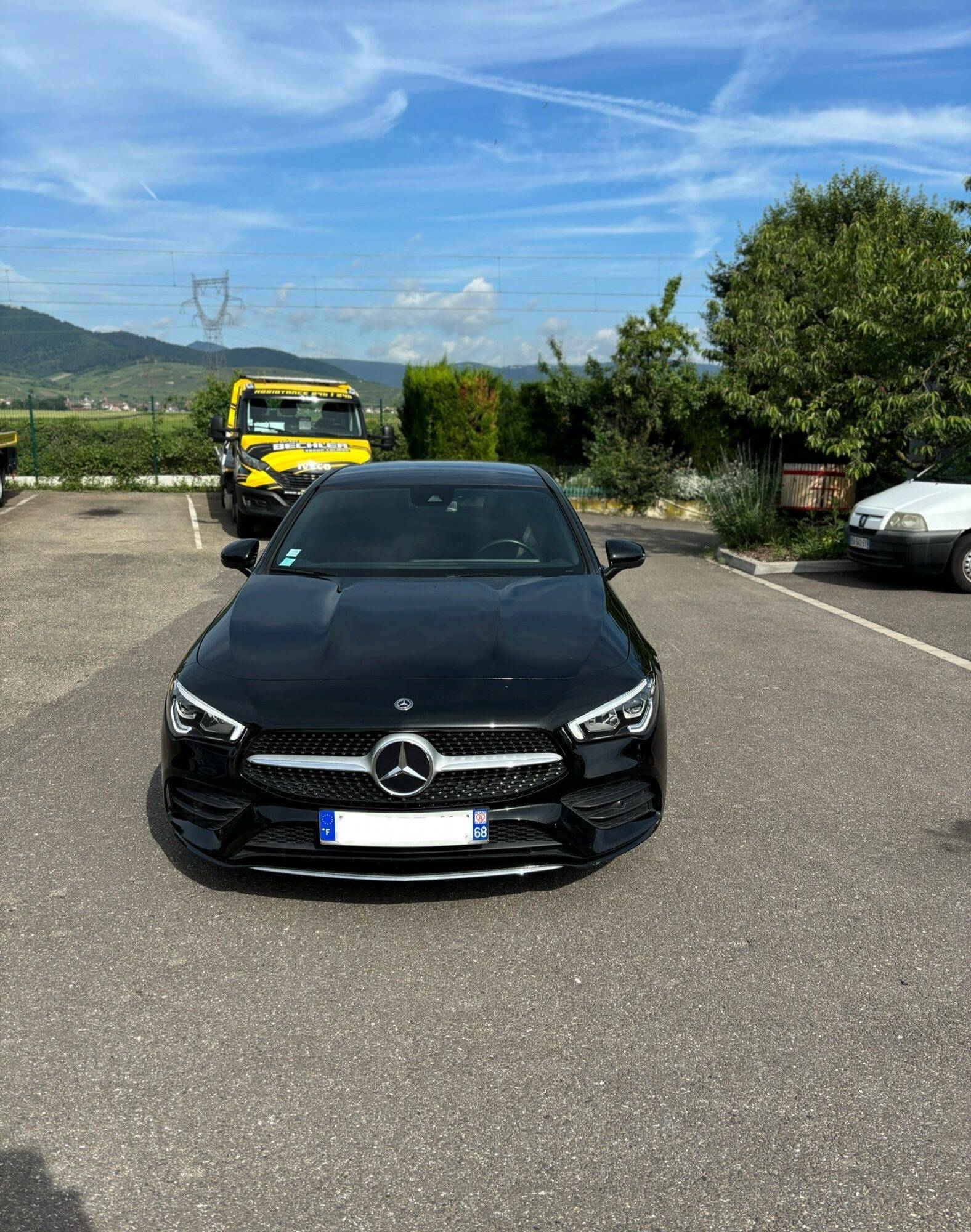 Mercedes CLA : a partir de 180 TTC euros/ jour, boite automatique , 5 places, diesel, kilométrage illimité. Colmar