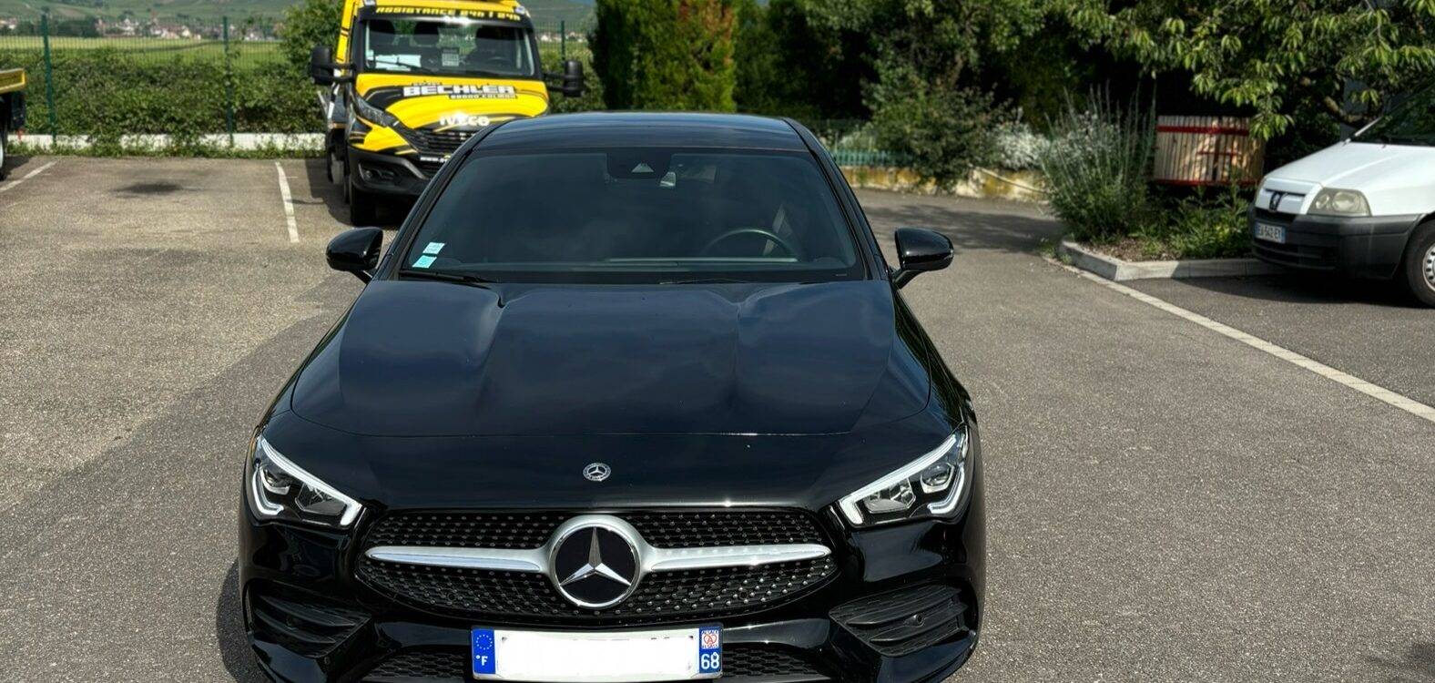 Mercedes CLA : a partir de 180 TTC euros/ jour, boite automatique , 5 places, diesel, kilométrage illimité. Colmar