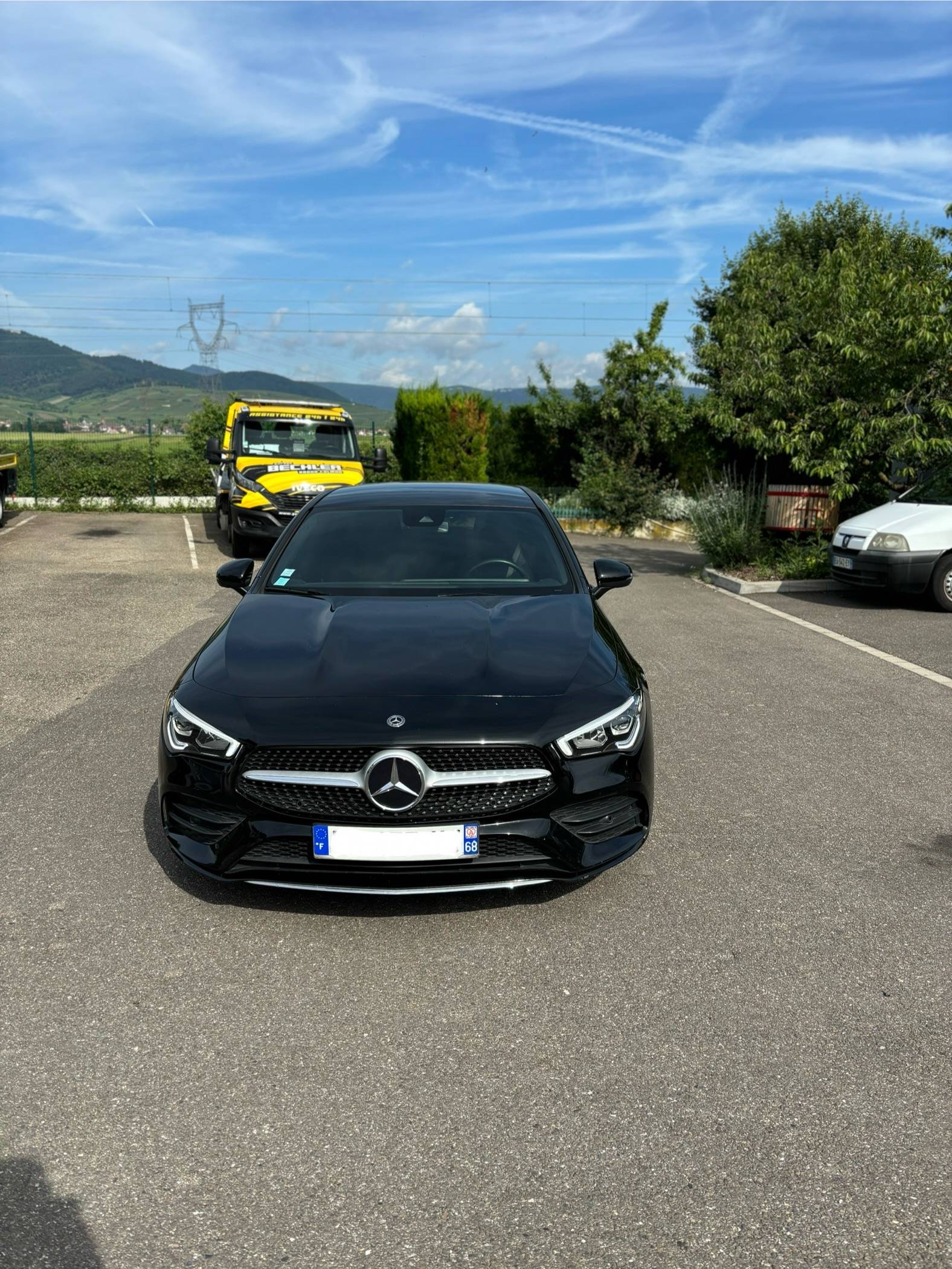 Mercedes CLA : a partir de 180 TTC euros/ jour, boite automatique , 5 places, diesel, kilométrage illimité. Colmar 0